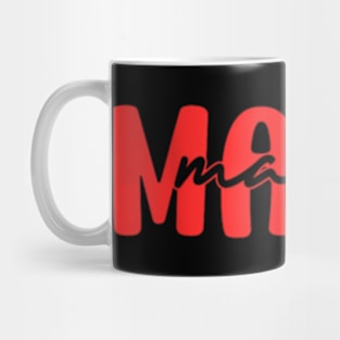 Mama  Pattern  Mother Template Mug